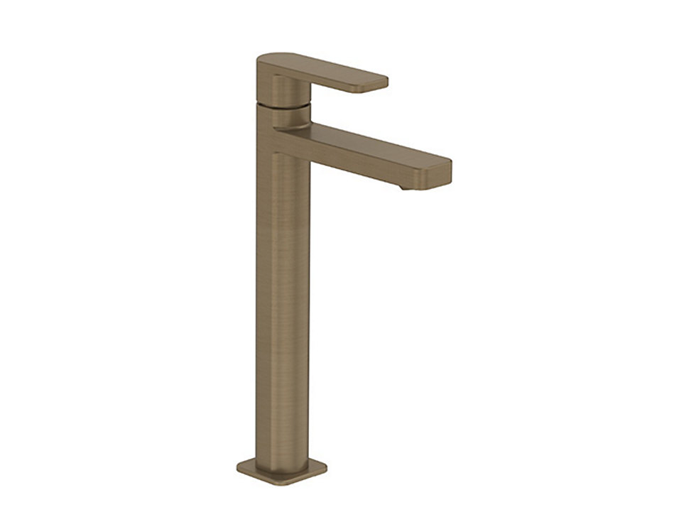 Kohler - Parallel  Tall Pillar Tap In Brushed Bronze